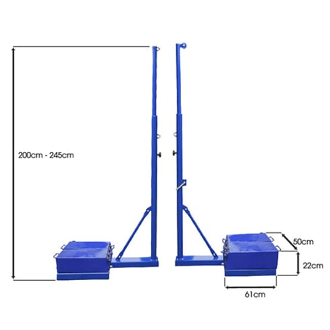 Trụ bóng chuyền di động BA-01